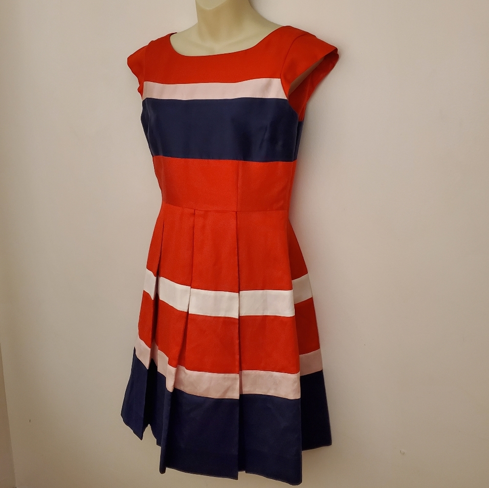 Kate Spade Red, White & Blue dress, size 6